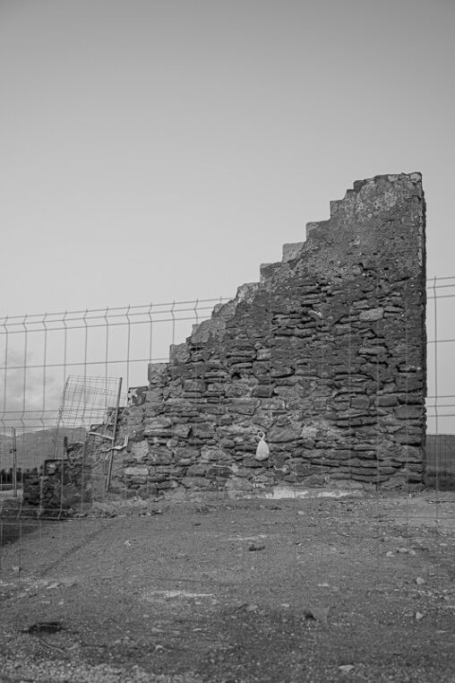 Escalera de acceso al torreón de San Miguel de Cabo de Gata