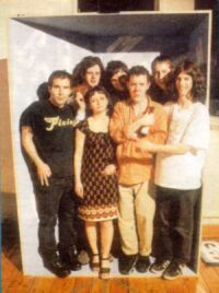 Gorkys + Adam & Joe on the set of the video shoot